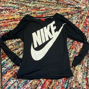 Black Long-sleeve Nike Shirt